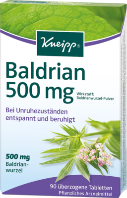 KNEIPP Baldrian 500 überzogene Tabletten