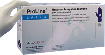 PROLINE Plus Latex Unt.Handschuhe puderfrei XL