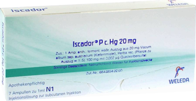 ISCADOR P c.Hg 20 mg Injektionslösung