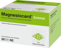 MAGNESIOCARD 5 mmol Plv.z.Her.e.Lsg.z.Einnehmen