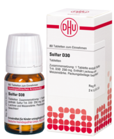 SULFUR D 30 Tabletten