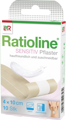 RATIOLINE sensitive Wundschnellverband 4 cmx1 m