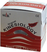 NASARA Kinesiologie Tape 5 cmx5 m rot