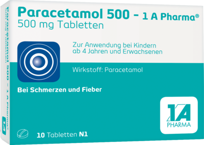 PARACETAMOL 500-1A Pharma Tabletten