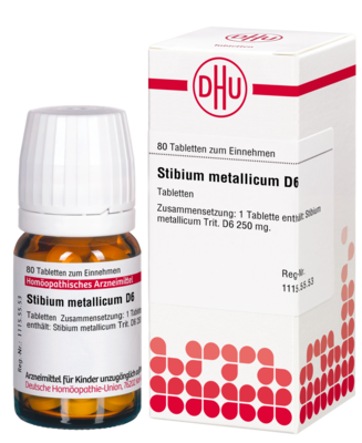 STIBIUM METALLICUM D 6 Tabletten