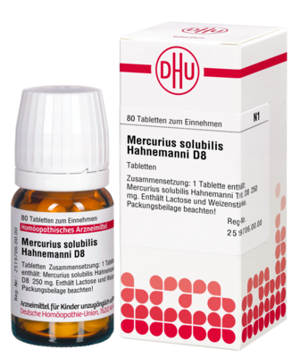 MERCURIUS SOLUBILIS Hahnemanni D 8 Tabletten