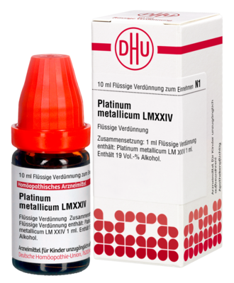 PLATINUM METALLICUM LM XXIV Dilution