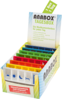 ANABOX Tagesbox farbig sortiert