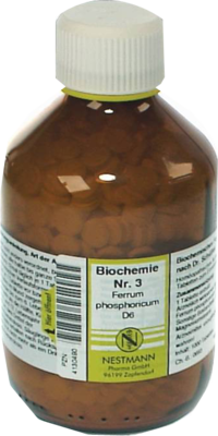 BIOCHEMIE 3 Ferrum phosphoricum D 6 Tabletten