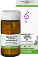 BIOCHEMIE 15 Kalium jodatum D 6 Tabletten