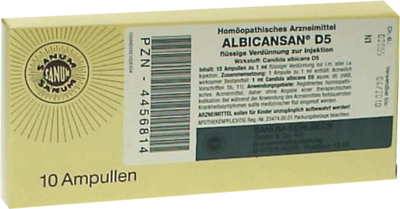 ALBICANSAN D 5 Ampullen