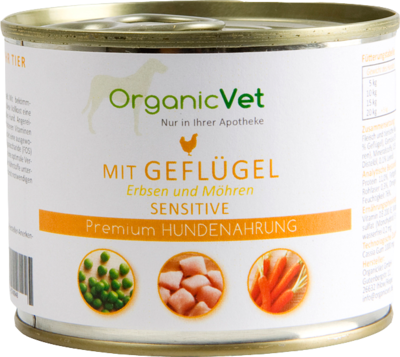 DOSENNAHRUNG Sensitive Geflügel f.Hunde