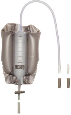 UROSID 3K Beinbtl.500 ml unster.50 cm Schl.kürzb.