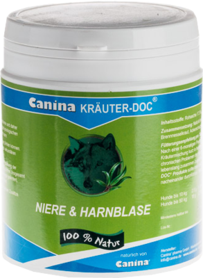 CANINA Kräuter-Doc Niere & Harnblase Pulver vet.