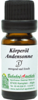 KÖRPERÖL Andensonne