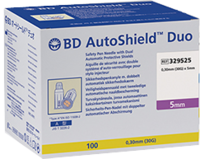 BD AUTOSHIELD Duo Sicherheits-Pen-Nadeln 5 mm