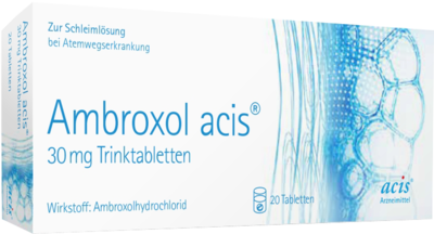 AMBROXOL acis 30 mg Trinktabletten