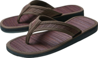 ZIMT FLIPFLOP Gr.43/44 uni braun