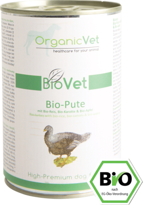 ORGANICVET BioVet mit Pute f.Hunde