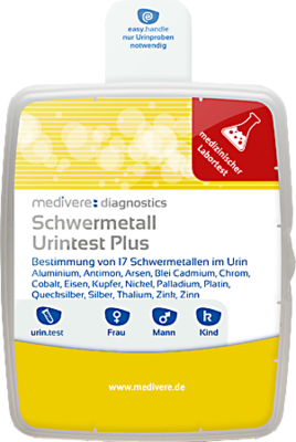 SCHWERMETALL Urintest Plus