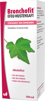 BRONCHOFIT Efeu-Hustensaft 0,87 g/100 ml FLE