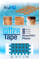 GITTER Tape AcuTop Akupunkturpflaster 5x6 cm blau