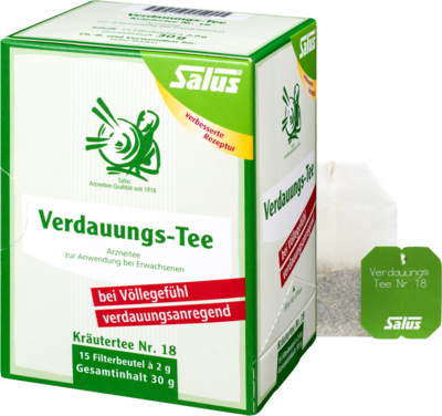 VERDAUUNGS-TEE Kräutertee Nr.18 Salus Filterbeutel