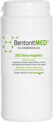 BENTONIT MED 200 Detox-Kapseln