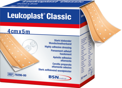 LEUKOPLAST Classic Pflaster 4 cmx5 m Rolle