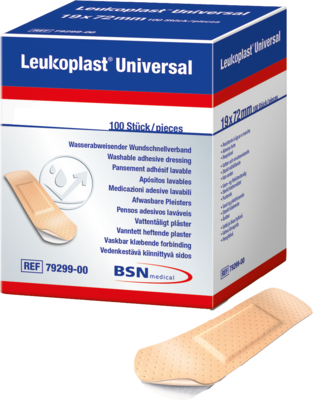 LEUKOPLAST Universal Injektionspfl.Strips 19x40 mm