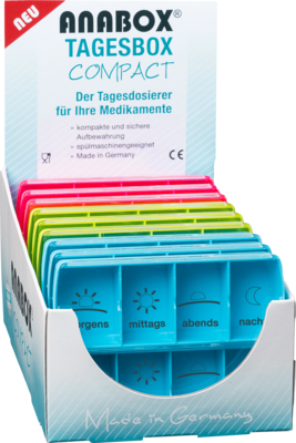 ANABOX Compact Tagesbox bunt