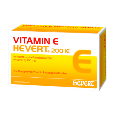 VITAMIN E HEVERT 200 I.E. Weichkapseln