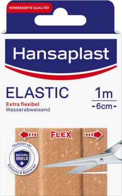 HANSAPLAST Elastic Pflaster 6 cmx1 m