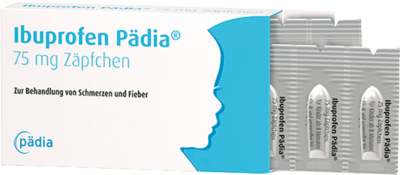 IBUPROFEN Pädia 75 mg Zäpfchen