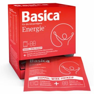 BASICA Energie Trinkgranulat+Kapseln f.30 Tage Kpg